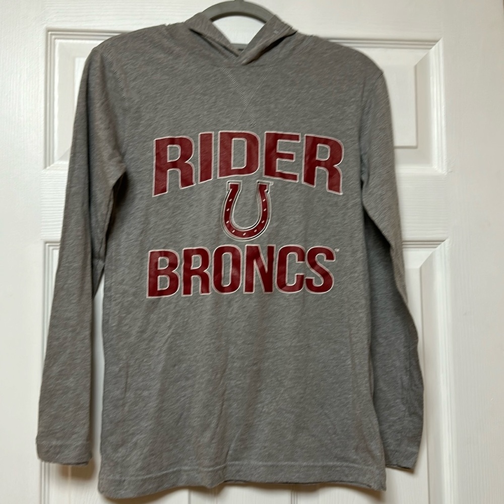 Pel athletic rider broncs grey hoodie , S